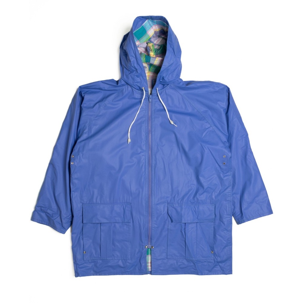 Misty Harbor Vintage Hooded Rain Jacket✨